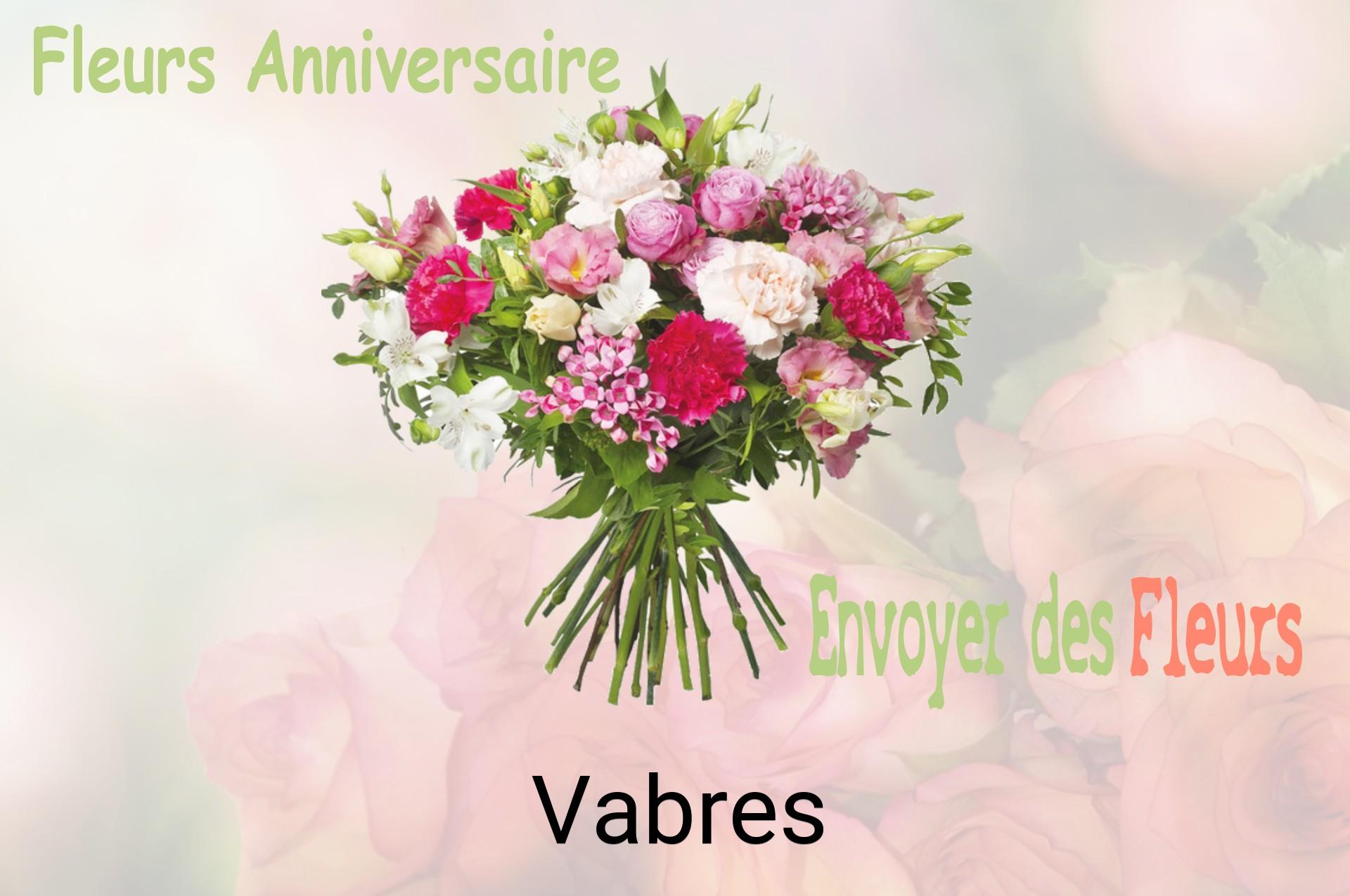 Bouquet de fleurs d’anniversaire livré à Vabres